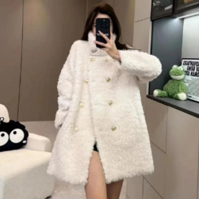 

Mid-length Fur Coat for Women New Autumn and Winter Fashion Top