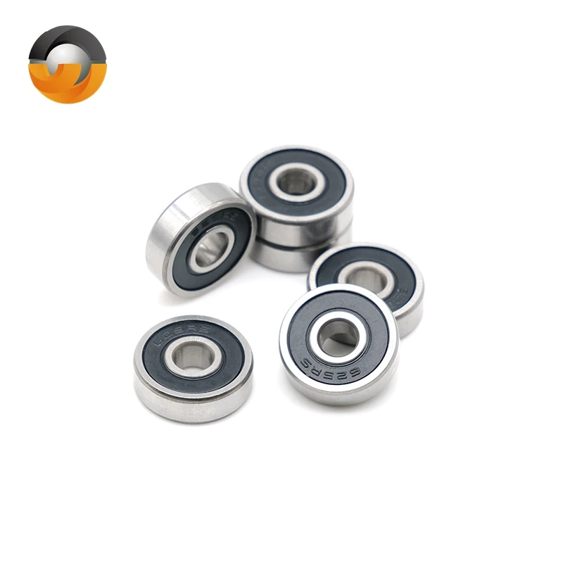 625RS 5x16x5mm Bearing 10Pcs ABEC-7 Roller Wheel Lubricated Sealed Ball Bearing 625-2RS for VORON Mobius 3D Printer