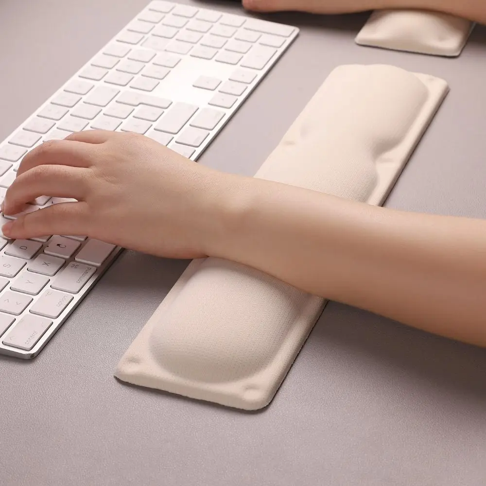 

Creative Keyboard Mouse Pad Soft Comfortable Ergonomic Mouse Pad Non-Slip Wrist Support Mouse Wrist Rest Laptop Computer