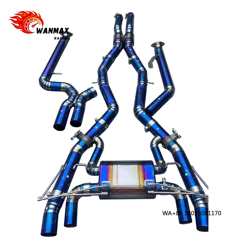 

High Performance Titanium Alloy Exhaust Catback System for 2022 M4 Competition