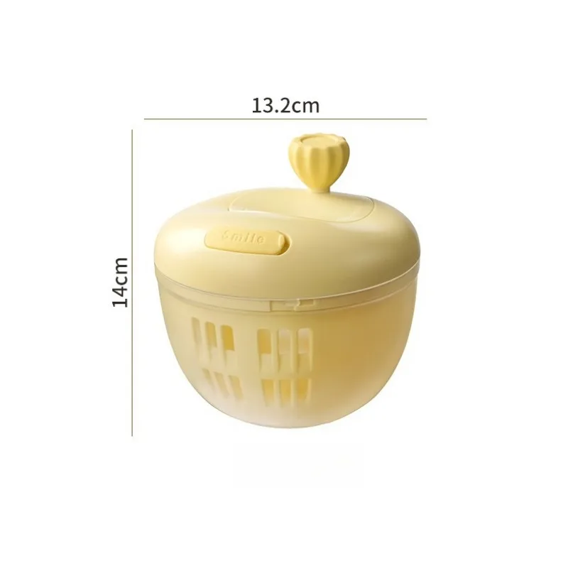 เครื่องขจัดน้ําออกสลัดผลไม้เขย่าน้ํา Diviner คู่มือ Shaker ผัก Shaker ตะกร้าระบายน้ํา