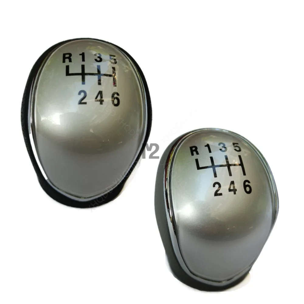 Leather Gear Shift Knob Lever 6-Speed For Jac Refine M5