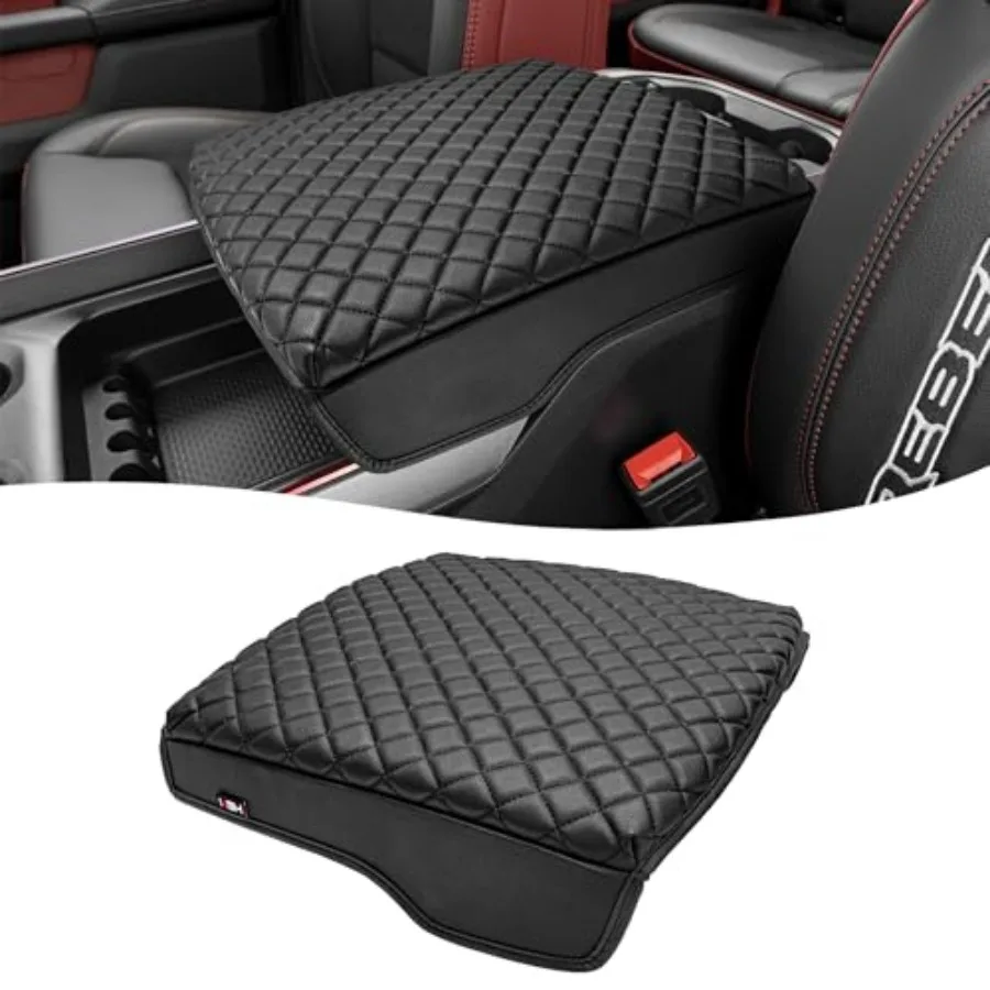 

Center Console Armrest Cover for Dodge Ram 1500 2500 3500 2019-2026, Floor Console Bucket Seat, Customized Front Arm Rest Lid C