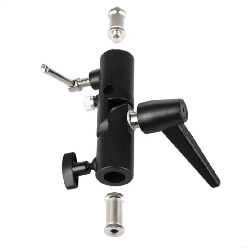 

J60A H-Shape Metal Holder Bracket Adapter Adjustable Light Stand Mount Tripod