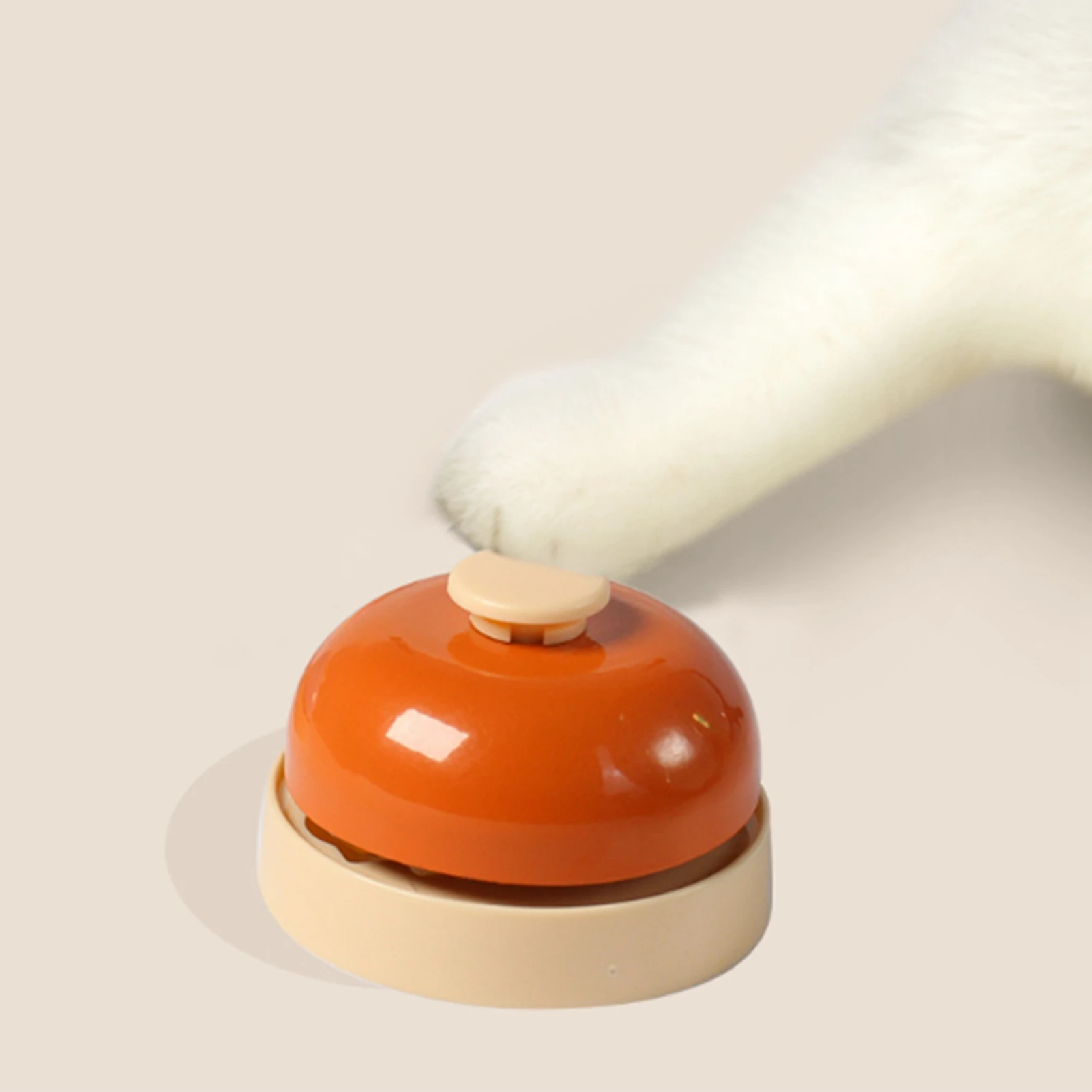 

Pet Call Bell Sensitive Buttons Metal Dog Training Called Dinner Bell For Pet Toys Pink