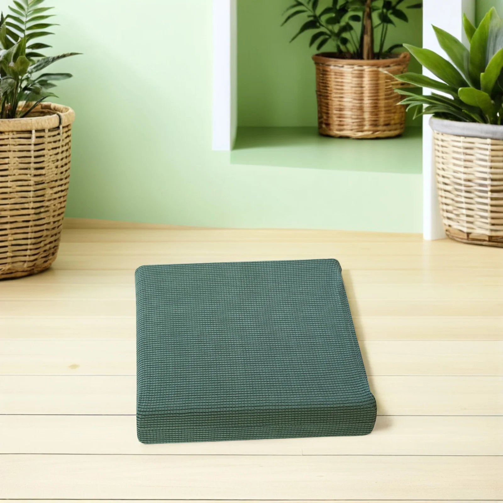 

2Pcs Heat Proof Radiator Cover Cloth Shield for Heaters Washable Dust Protection Home Decor Bedroom Green Heater Top Dust Cover