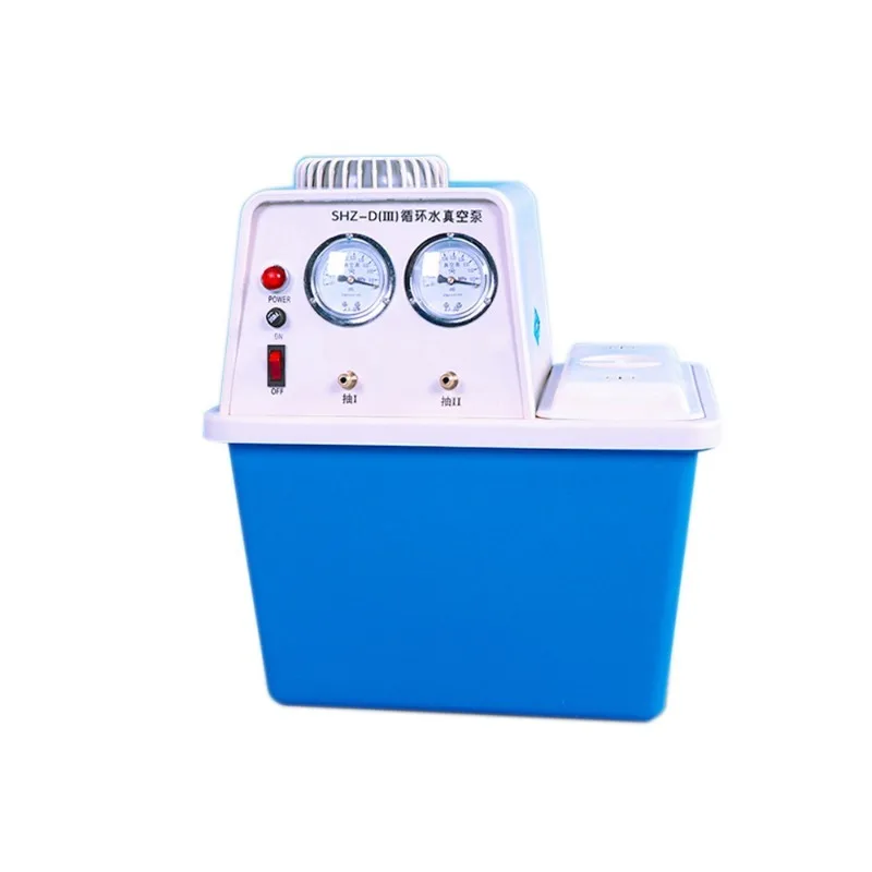 SHZ-DIII Circulating Water Multi-Purpose Vacuum Pump, PTFE Anti-Corrosion Lab Device for Distillation & Filtration Tests