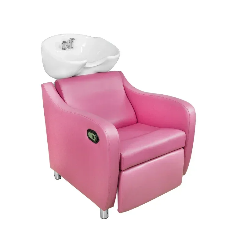 

Hair Wash Basin Salon Furniture Adjustable Hair Wash Shampoo Basin shampoo chair