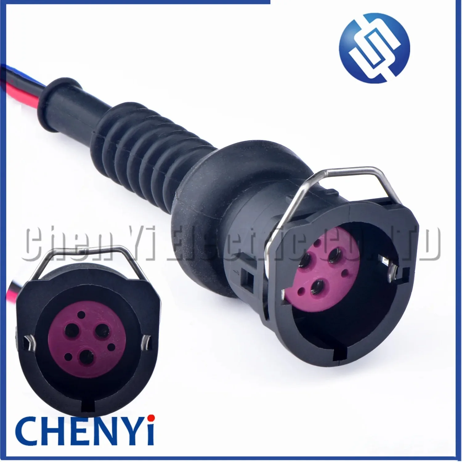 3 Pin Automotive waterproof connector Engine Wire harness Plug 443971920 443 971 920 443972921E with 15cm wires
