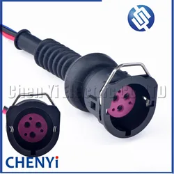 3 Pin Automotive waterproof connector Engine Wire harness Plug 443971920 443 971 920 443972921E with 15cm wires