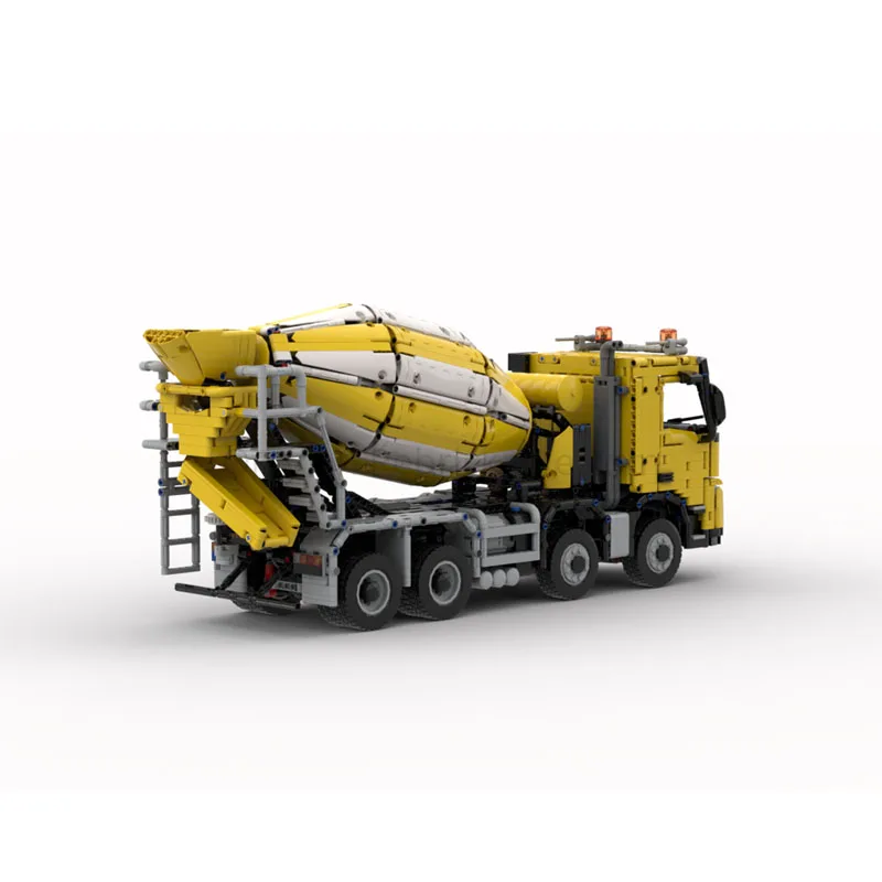 MOC-234000 Model Blok Bangunan Mixer Semen Urban FMX Baru 4380 Potongan Mainan Blok Bangunan Hadiah Ulang Tahun Anak Laki-laki