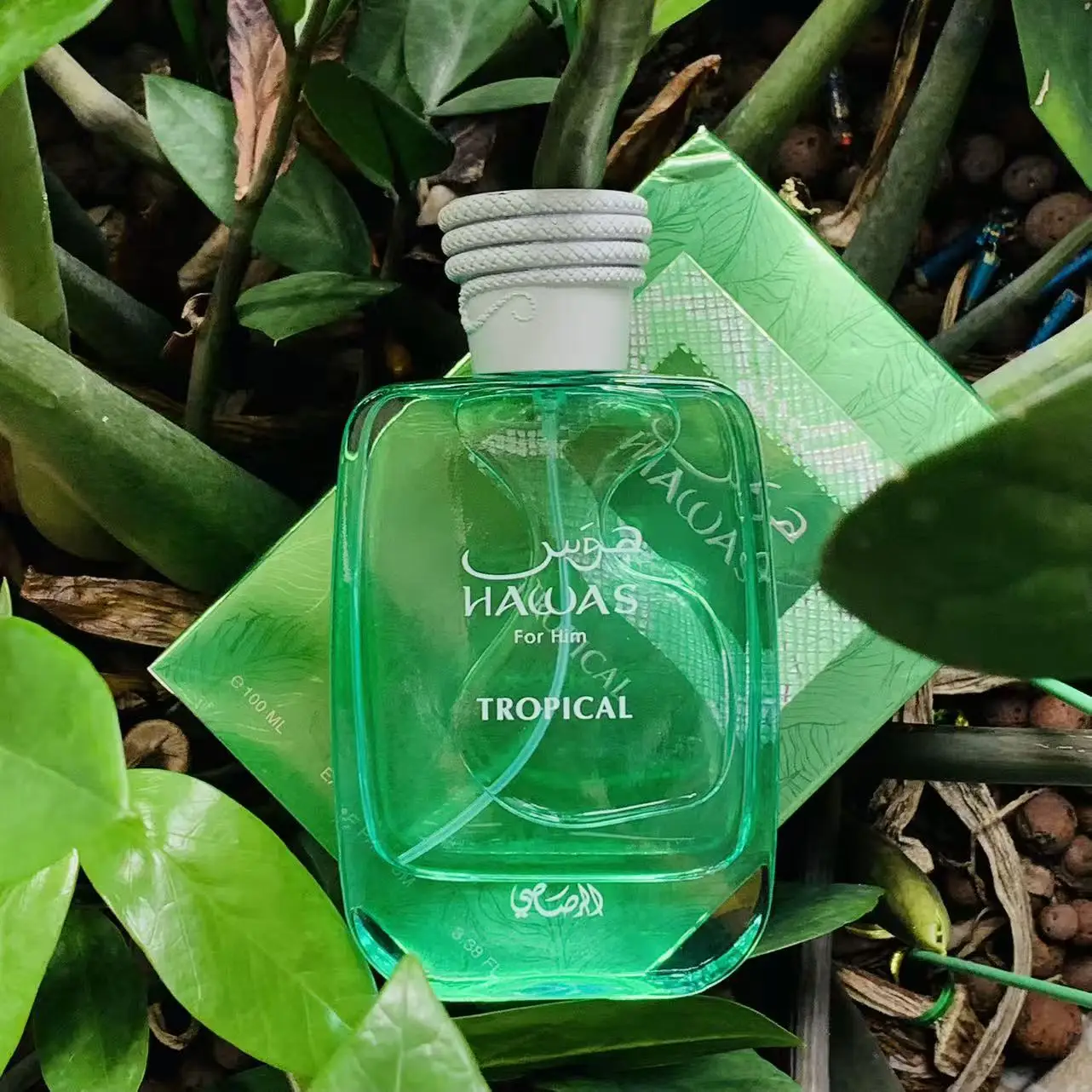 رذاذ عطر RASASI Hawas Tropical للرجال 3.4 أونصة، يفتح عطرًا مثيرًا #3