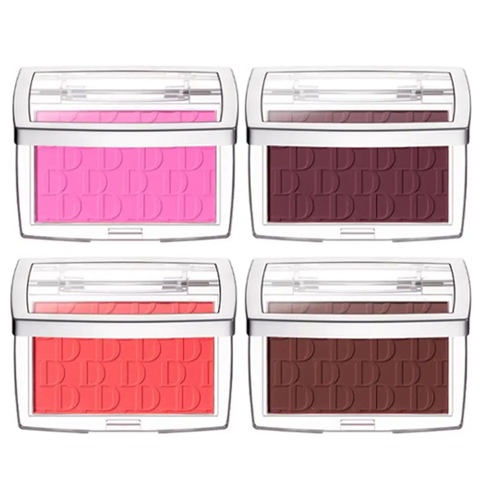 Matte Embossed Rosy Blusher High Pigmented Face Contouring Makeup_voghion.com