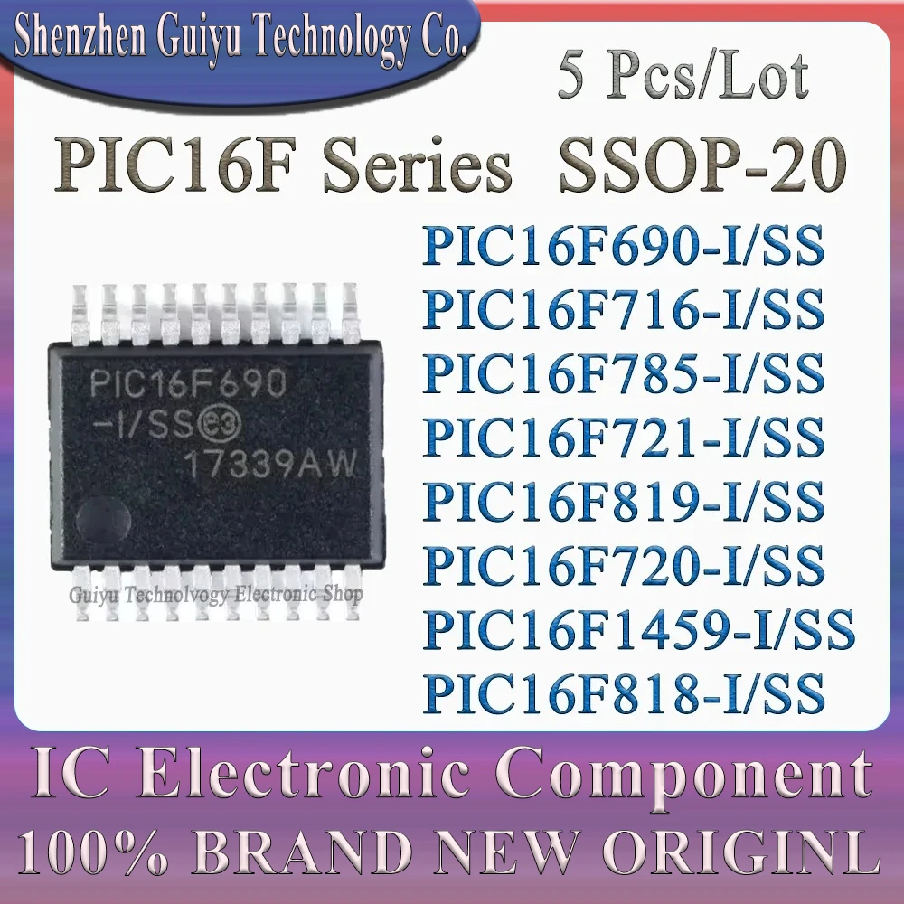 5 Pcs/Lot Pic16F690…