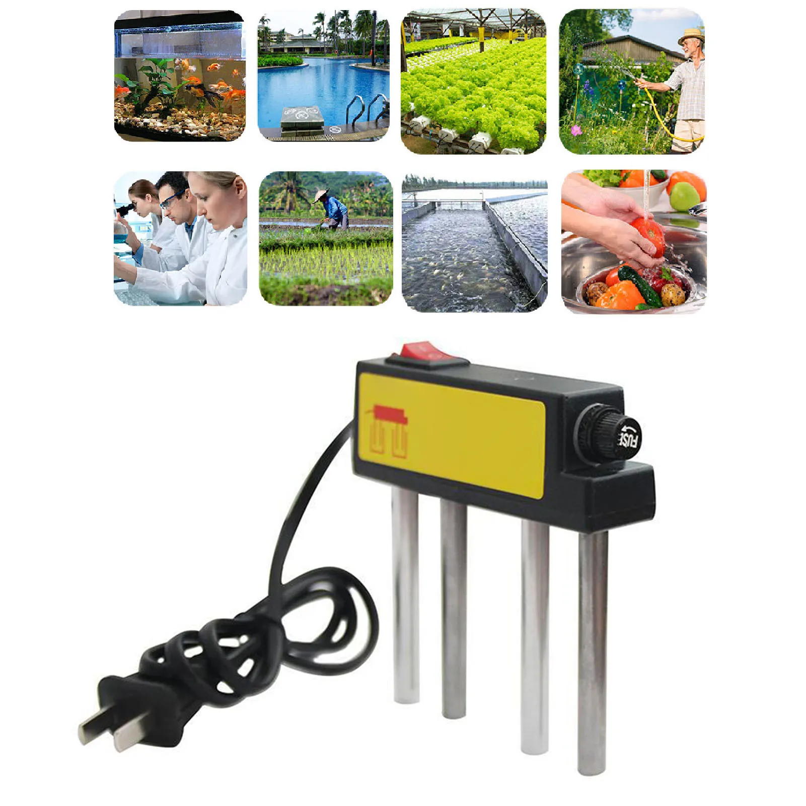 เครื่องวัดคุณภาพน้ำแบบอิเล็กโทรไลซ์ วัดค่า TDS และค่า pH ได้อย่างรวดเร็ว พร้อมฟังก์ชั่นกรองน้ำ สำหรับใช้ในบ้าน