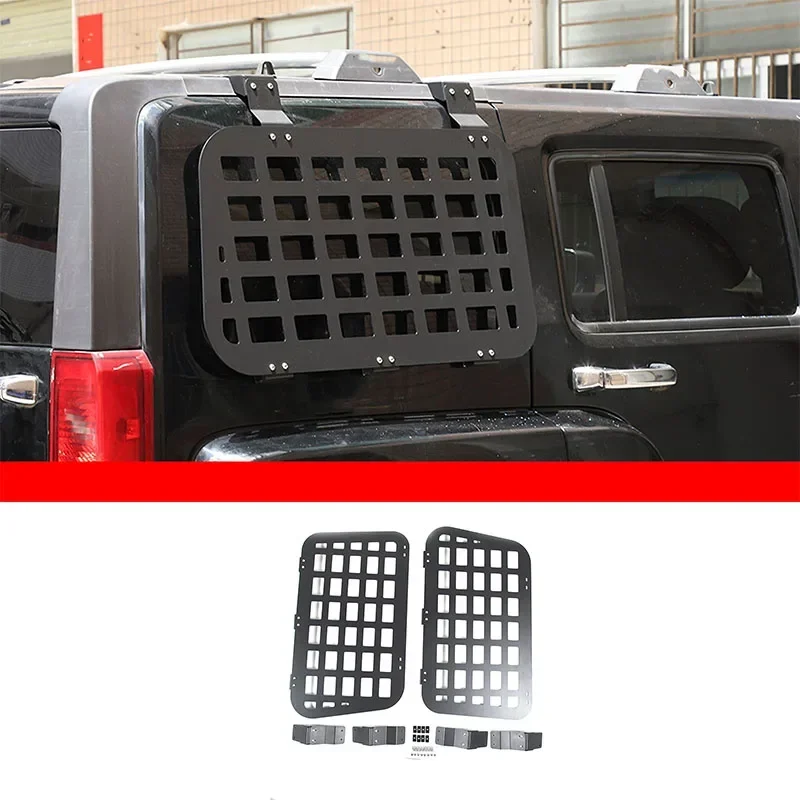 For 05-09 Hummer H3 aluminum trunk side hanging bag rack auto accessories