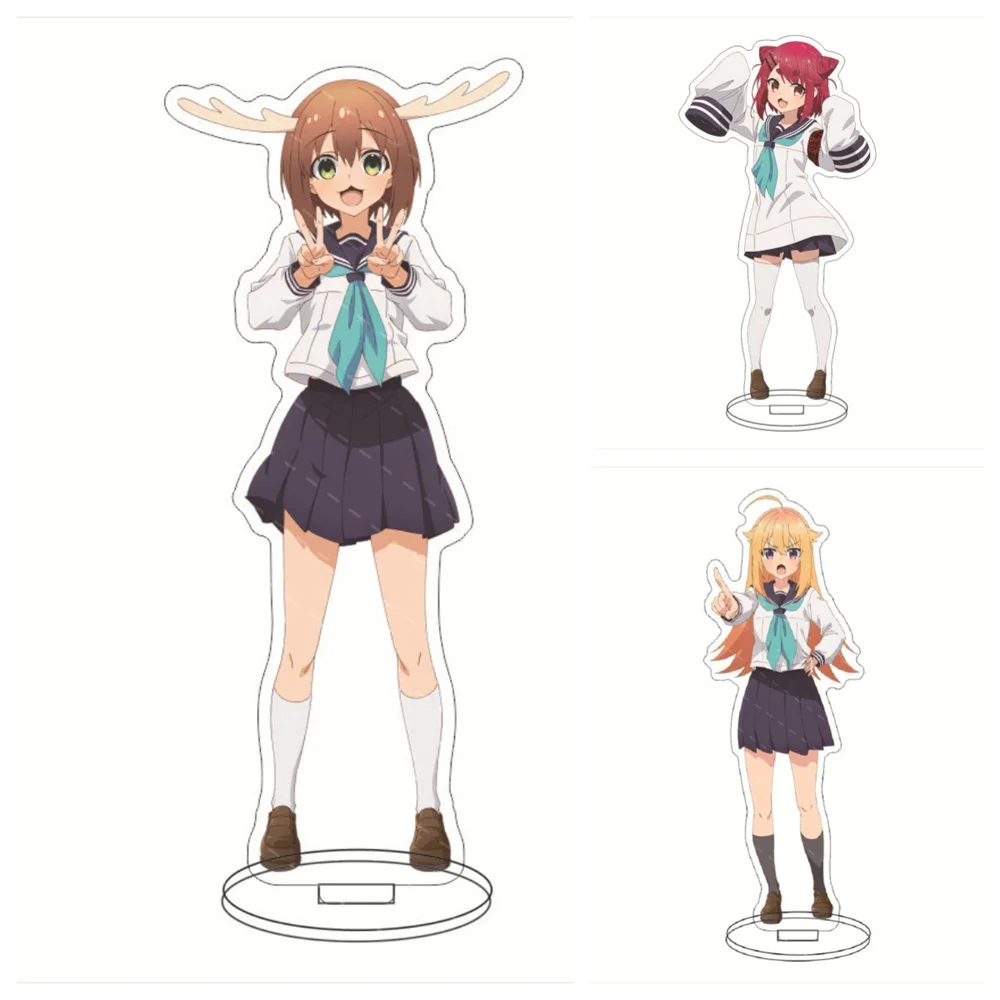 15cm Anime My Deer Friend Nokotan Acrylic Stand  Model Cosplay Charm Characters Ornament Accesorios Goods Gifts