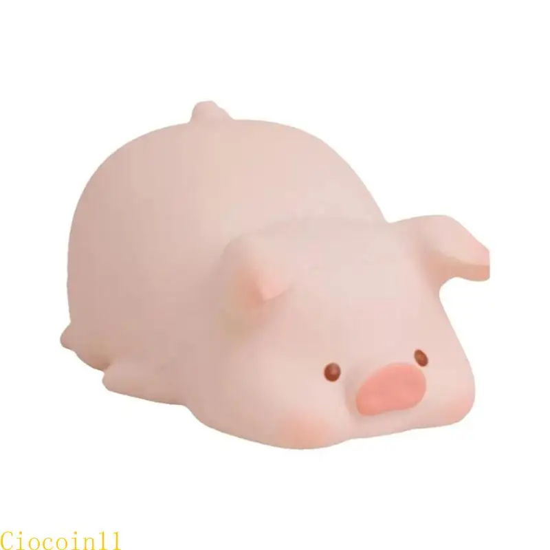 

Y1UB Adorkable Piggy Stress Toy с мягким прикосновением отлично подходит для отдыха в рабочей школе или дома