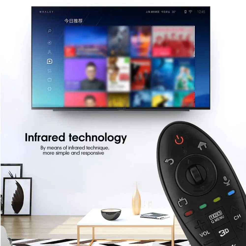 IR Remote Control for LG AN-MR500 Smart TV UB UC EC Series LCD TV49UB8300/55UB8300 Television Controller with 3D Function