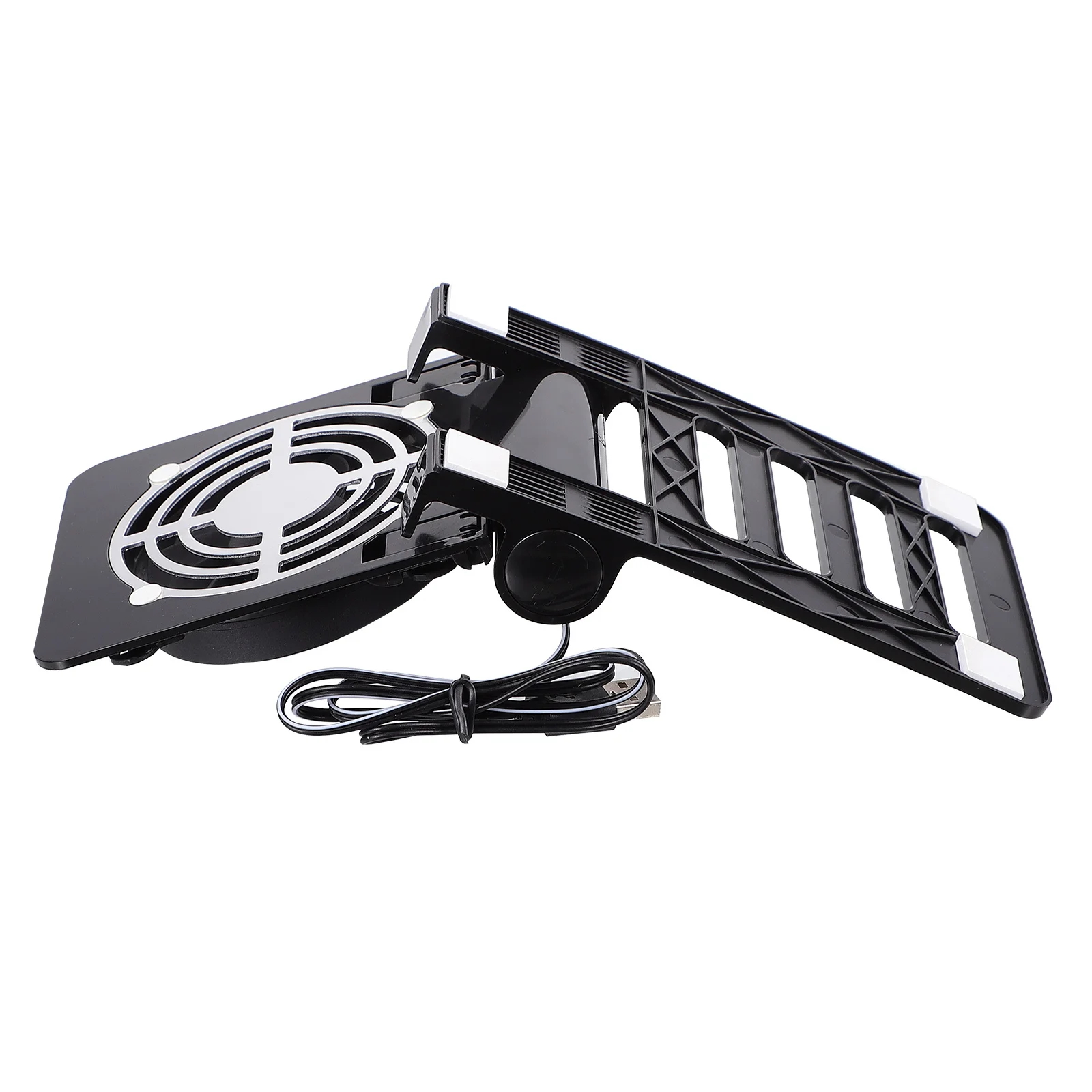 

Game Machine Radiator USB Cooler Phone Stand Folding Holder Portable Ergonomic Adjustable Angle Aluminum Panel for Switch Laptop