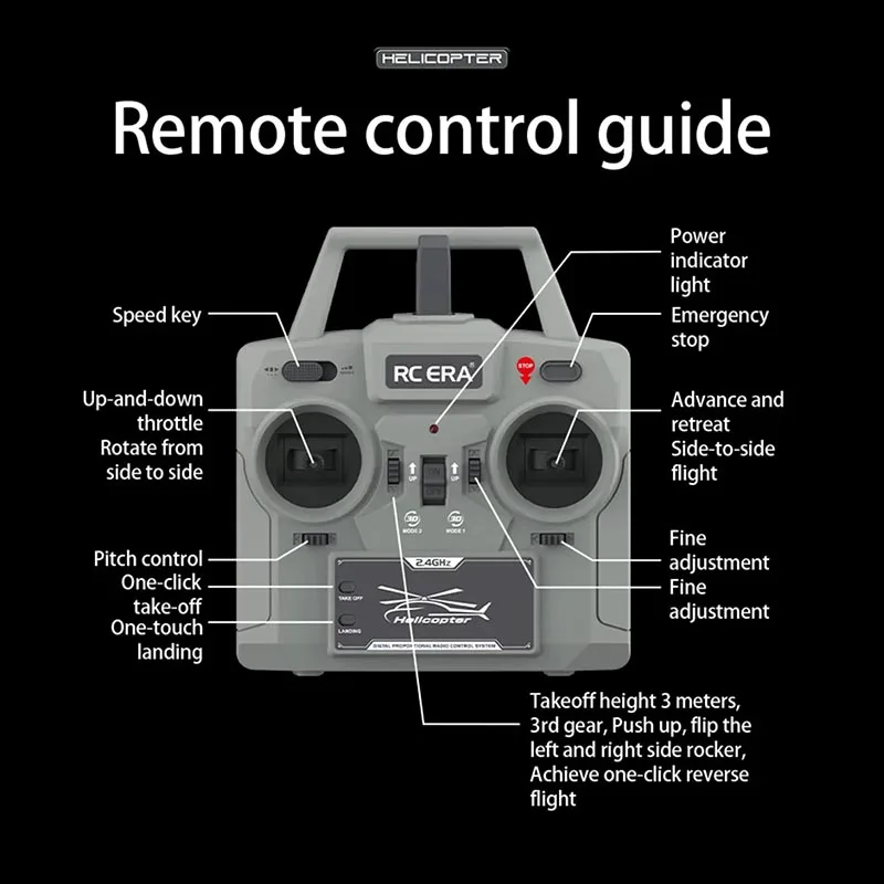 C123 RC Stunt Helikopter EC135 6CH Enkele Peddel Rolroer Gratis Dual Borstelloze Direct Drive 3D Flip Simulatie Vliegtuigen Model Speelgoed