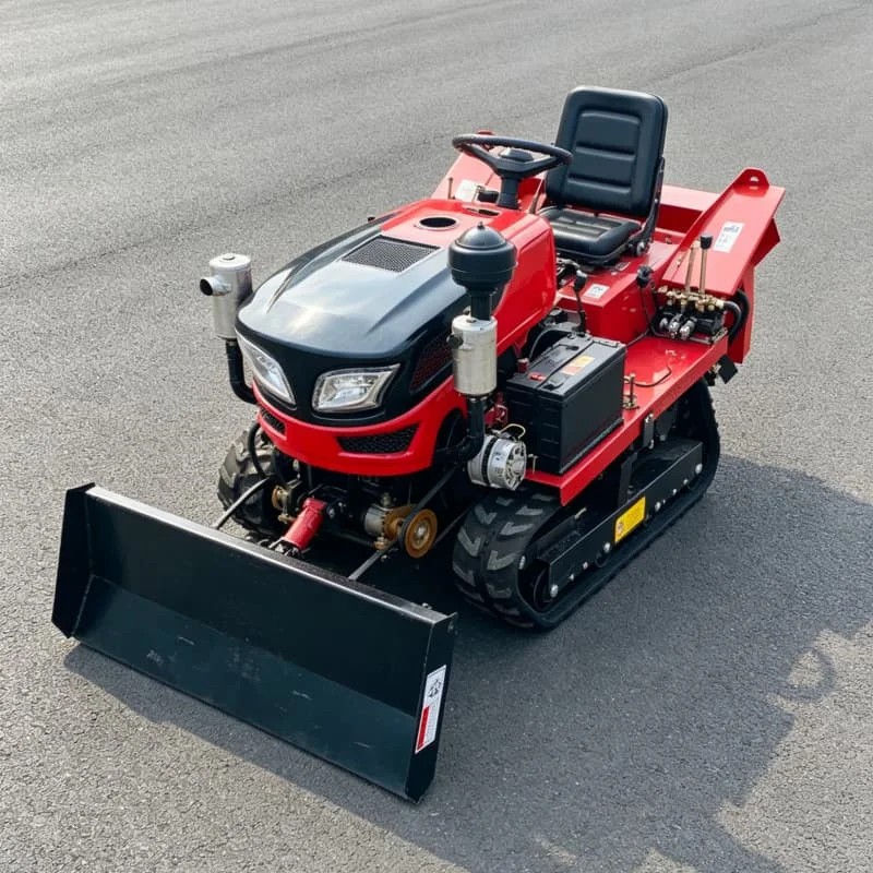 

Customized Agricultural Rotary Cultivation Equipment, High-Quality Tracked Rotary Tiller, Reinforced Tracked Cultivation Tractor