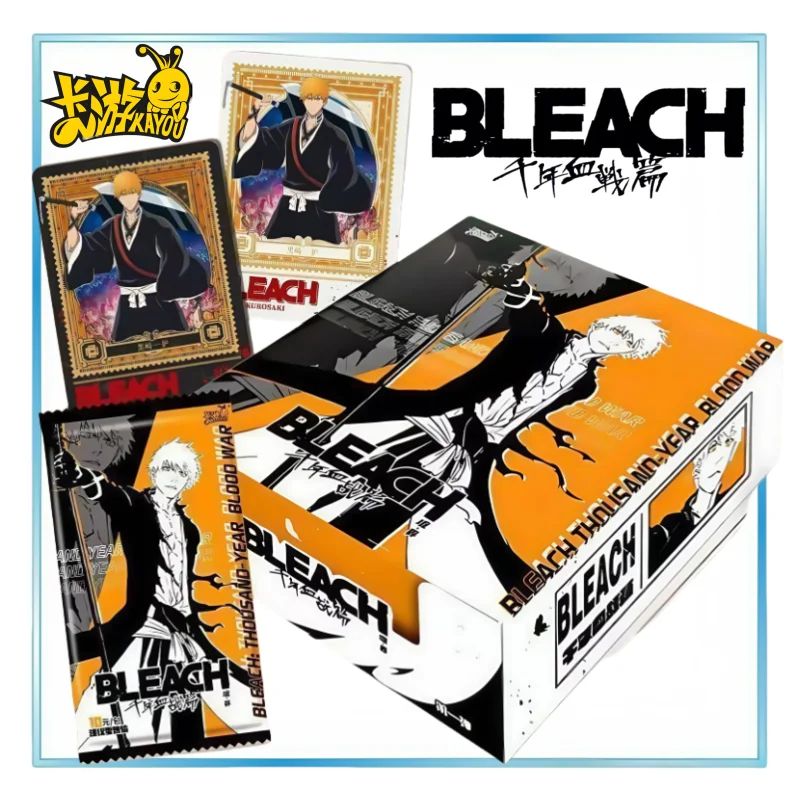 

KAYOU оригинальные карты BLEACH, игра, коллекционная карта смерти, граничная тысяча лет артериальной войны, судьба, поэма, праздничные подарки