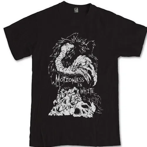 

Motionless In White T-Shirt S M L Xl 2Xl 3Xl Metalcore Band Chris Cerullinew Arrivals Casual Clothing