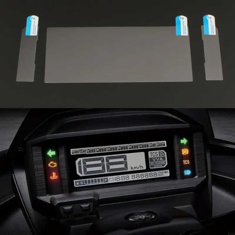 

R53D Scratch Prains Motorcycle Display Shield Dashboards No Fit For Force 2.0