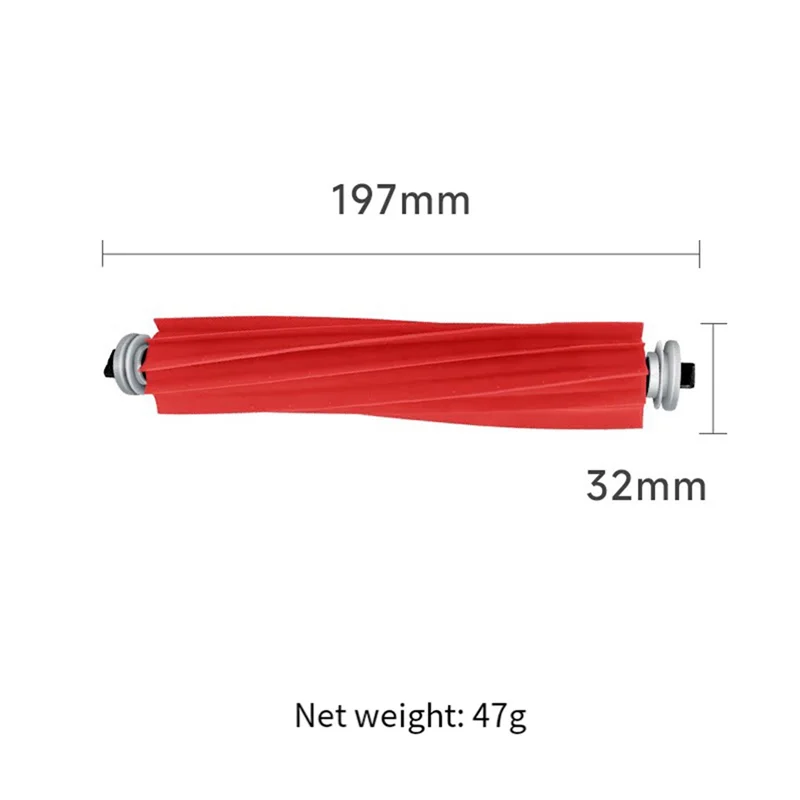 A74G-สําหรับ Roborock Qrevo S, Qrevo Pro, Qrevo Maxv, Qrevo Plus Roller แปรงอะไหล่สําหรับเครื่องดูดฝุ่นหุ่นยนต์