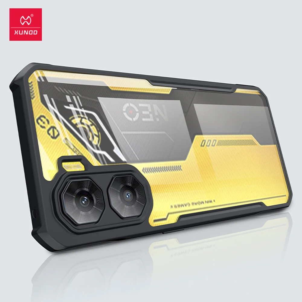 Xundd-funda de teléfono para Nubia Neo 3 Neo3 GT Neo 2 5G, Airbag, carcasa a prueba de golpes, acrílico y TPU, protección de cámara, cubierta transparente trasera