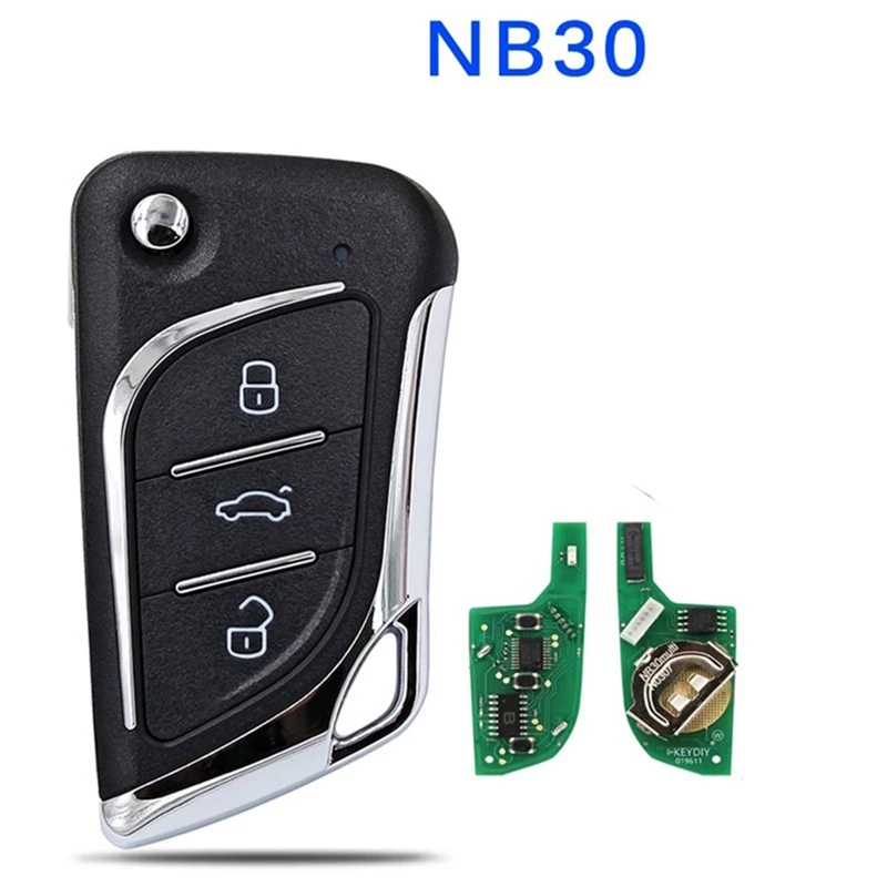 For KEYDIY NB30 KD Car Remote Key Car Remote Smart Key Universal 3 Button(All Functions In One)For KD900/KD-X2 KD MINI/ KD-MAX