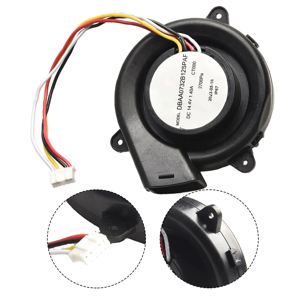 High-Performance Vacuum Robot Ventilator Fan Motor Replacement Part For TAPO RV10/RV30 Plus Honors Choice R2 Filtration Part