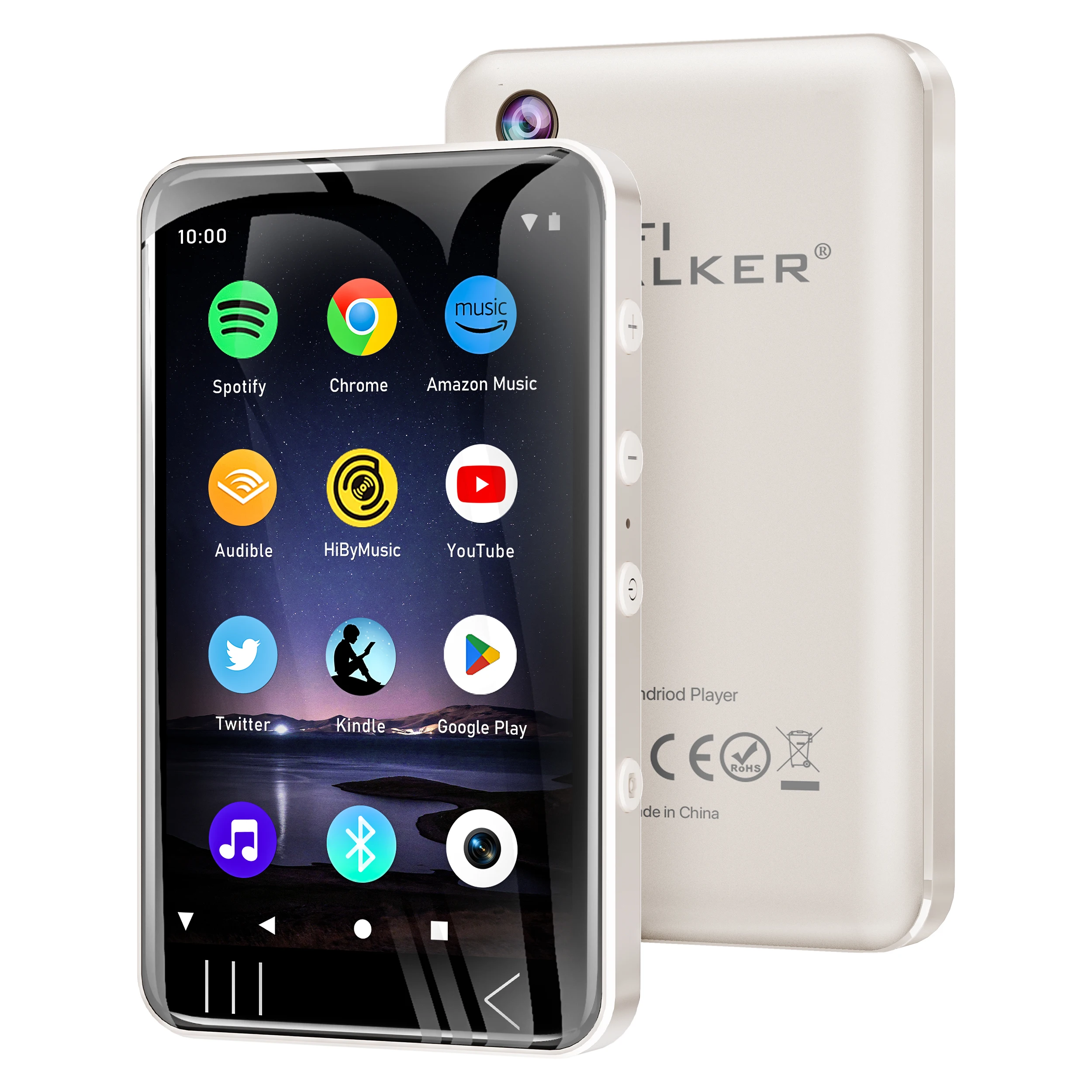 80GB(64+16) G7 Android 13 MP3 Player with Bluetooth Wifi, 4.0inch