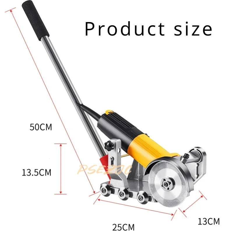 Design de Haste de Pressão com Alça de Esponja de Suporte de Aço Inoxidável para Limpeza de Lacunas da Máquina de Polimento