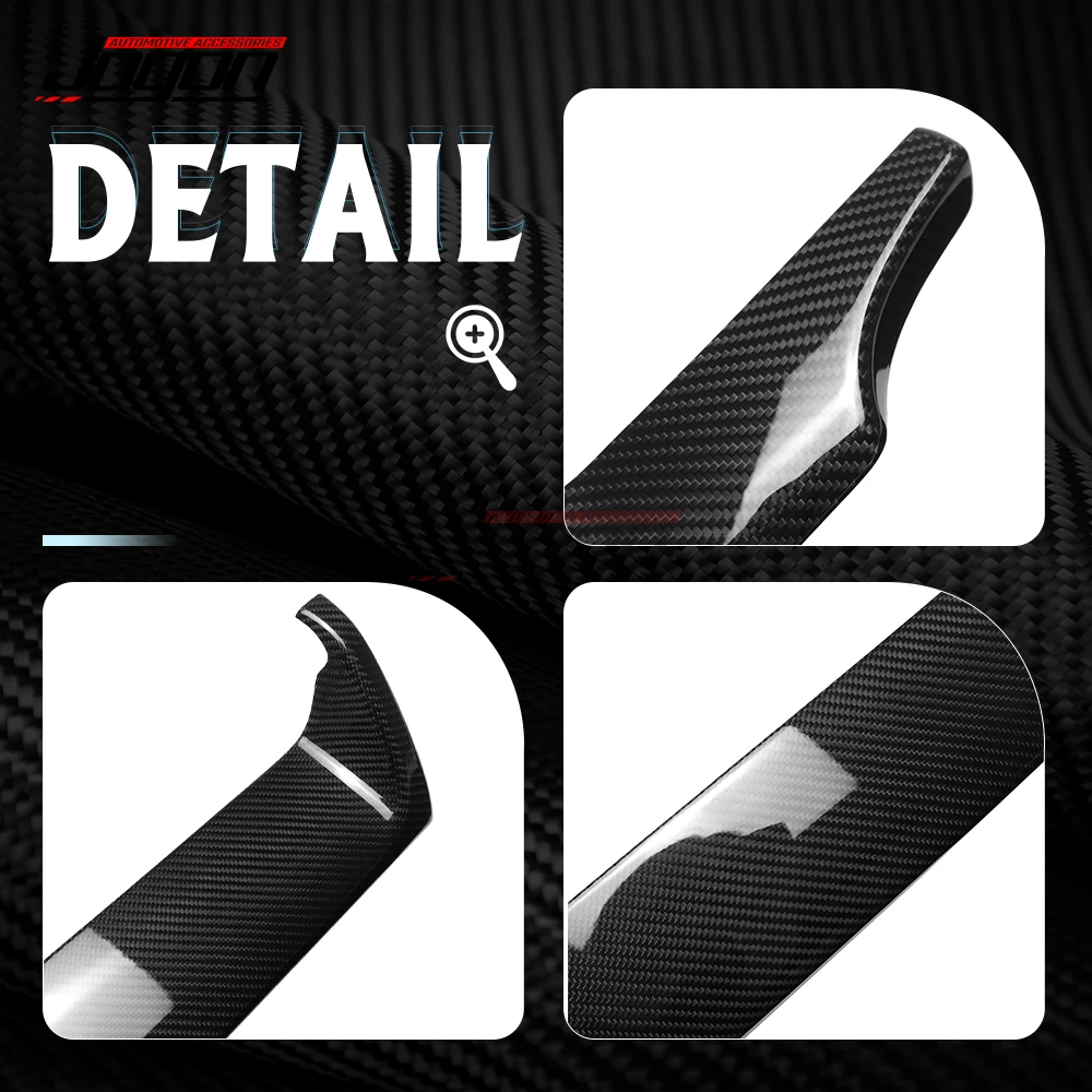 Carbon Fiber Car Dashboard Frame Cover Trim For Hyundai Ioniq 5N NE  SEL 2022-2025 Car Accessories