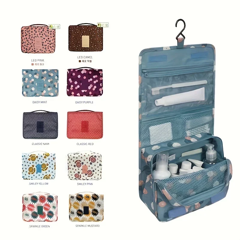 

Multifunctional Travel Hook makeup bag Cosmetics Storage Bag Waterproof Toiletries Beauty Organizer Ladies Bathroom Storage Bag