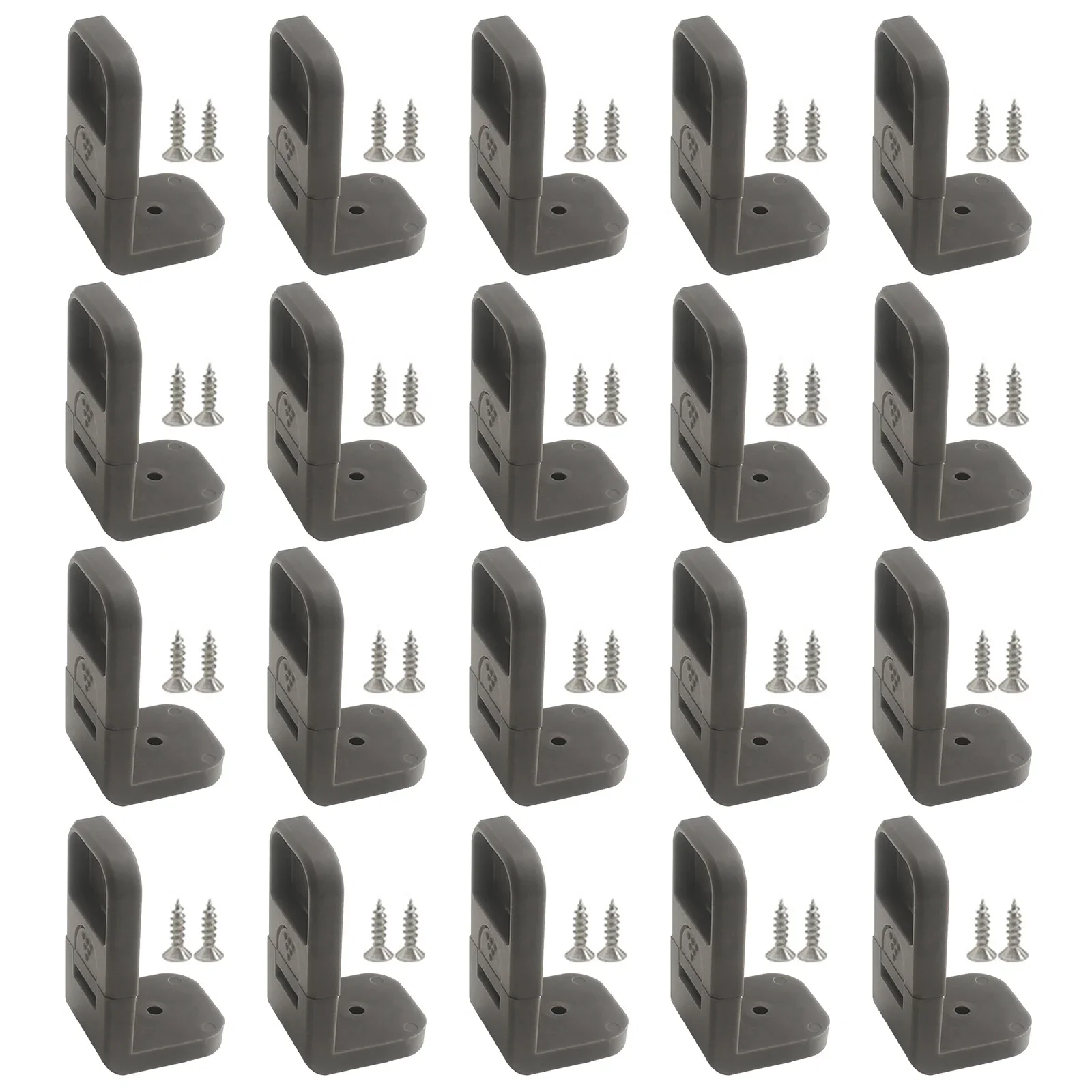 20pcs Drawer Lock Children Protection Baby Safety Lock Drawer Latch Cabinet Door Lock Limiter Children Security Plastic Locker