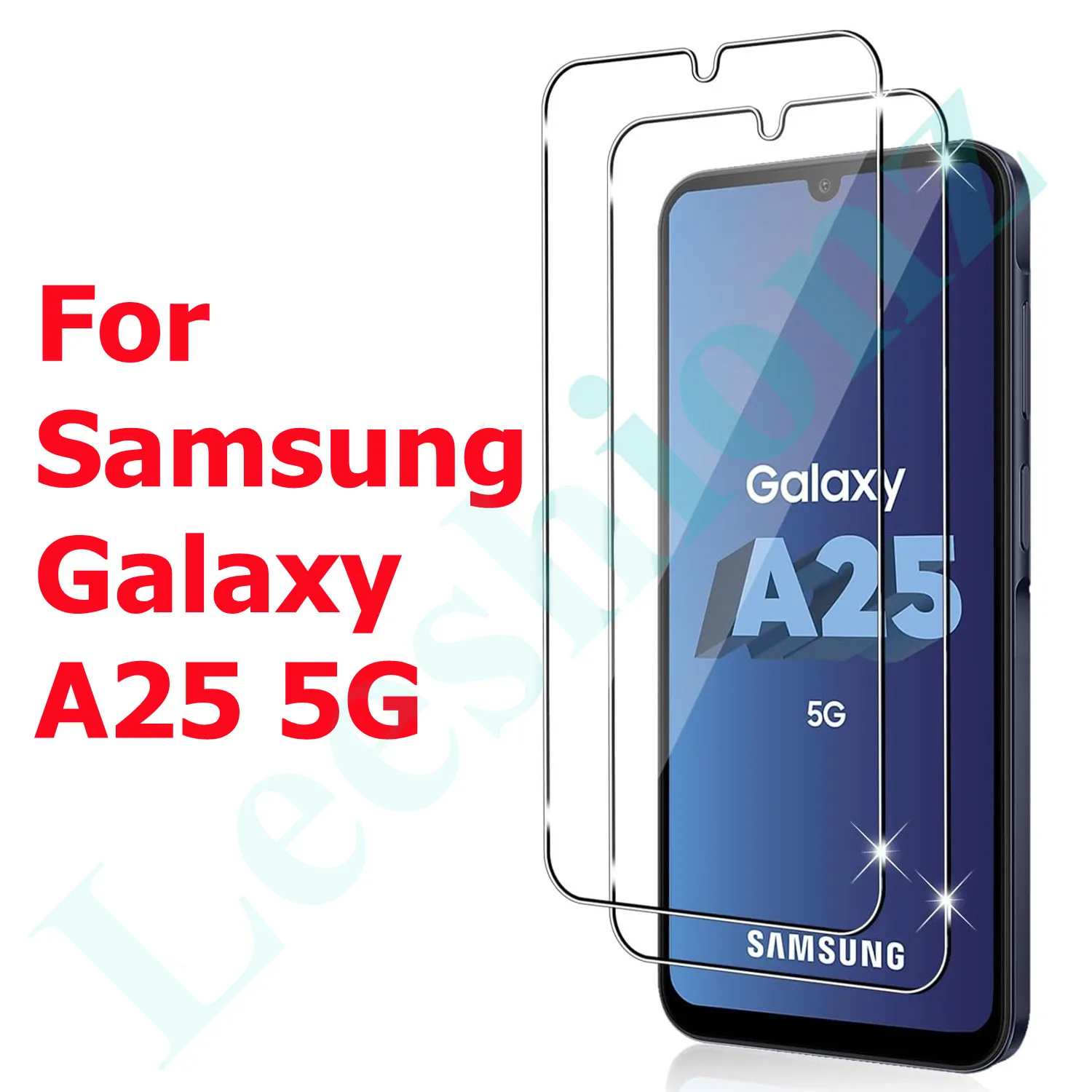Pour Samsung Galaxy A25 film de protection en verre tremp, rsistant aux rayures et sans bulles, duret 9H