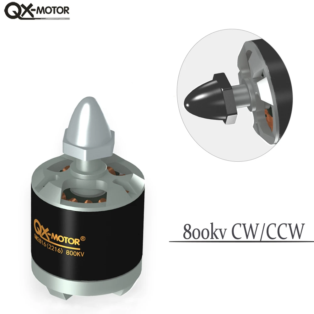 QM2816 2216 Brushless Motor 800KV 1100KV CW CCW for Remote Control Toy Parts QX-MOTOR