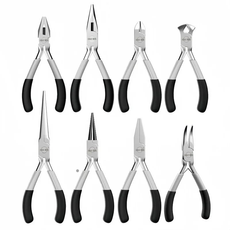 

8-piece Set of Pliers Multifunctional Sharp-nosed Pliers Vise Pliers Hand Pliers Diagonal 6-inch Electrician Pliers