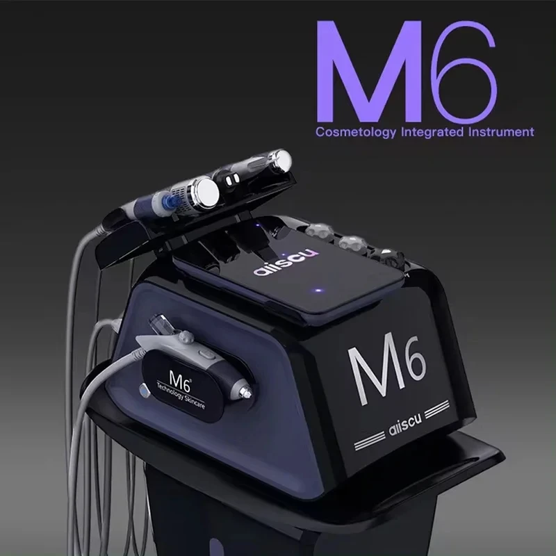 M6 Hydri Facial Skin Management Machine Hydradermabrasion Deep Cleansing Face Lifting Professional Beauty Salon Spa Equipment