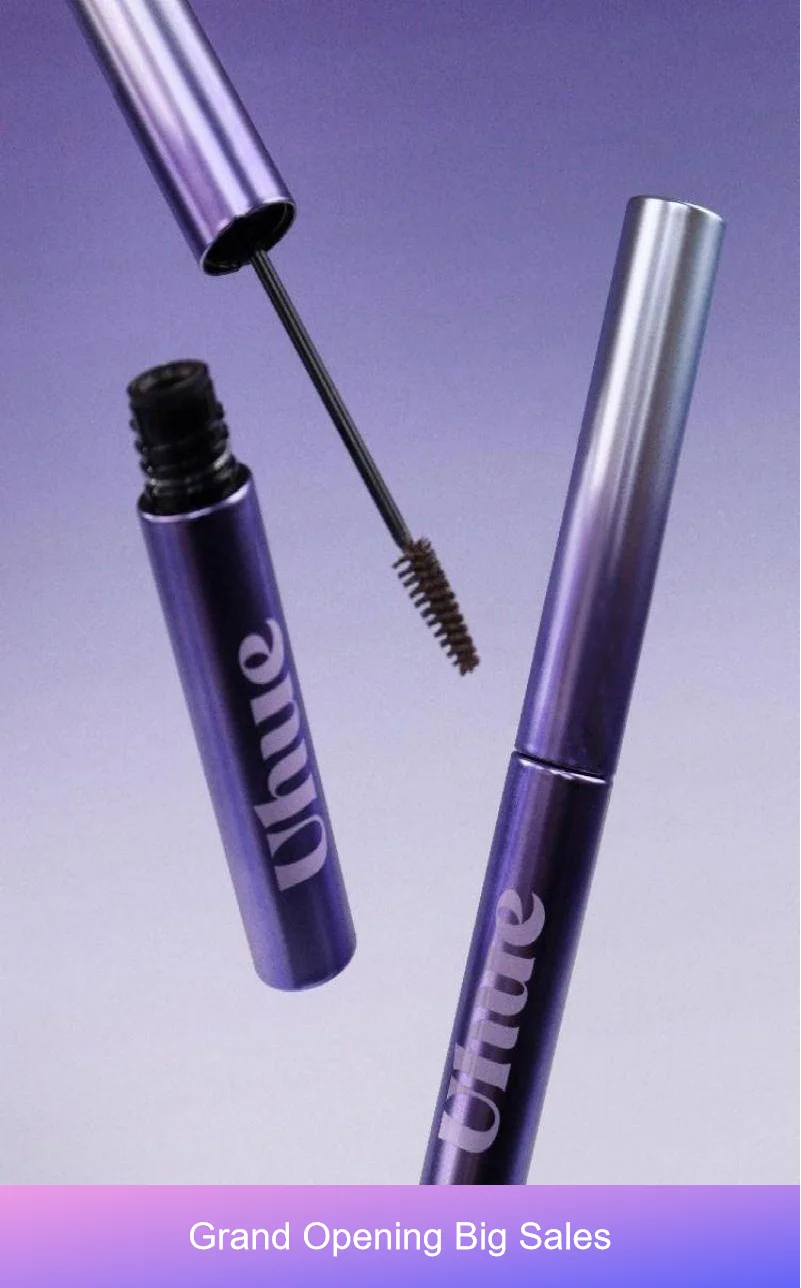 Uhue sobrancelha com escova à prova dwaterproof água natural de longa duração sobrancelhas caneta sobrancelha rímel creme maquiagem