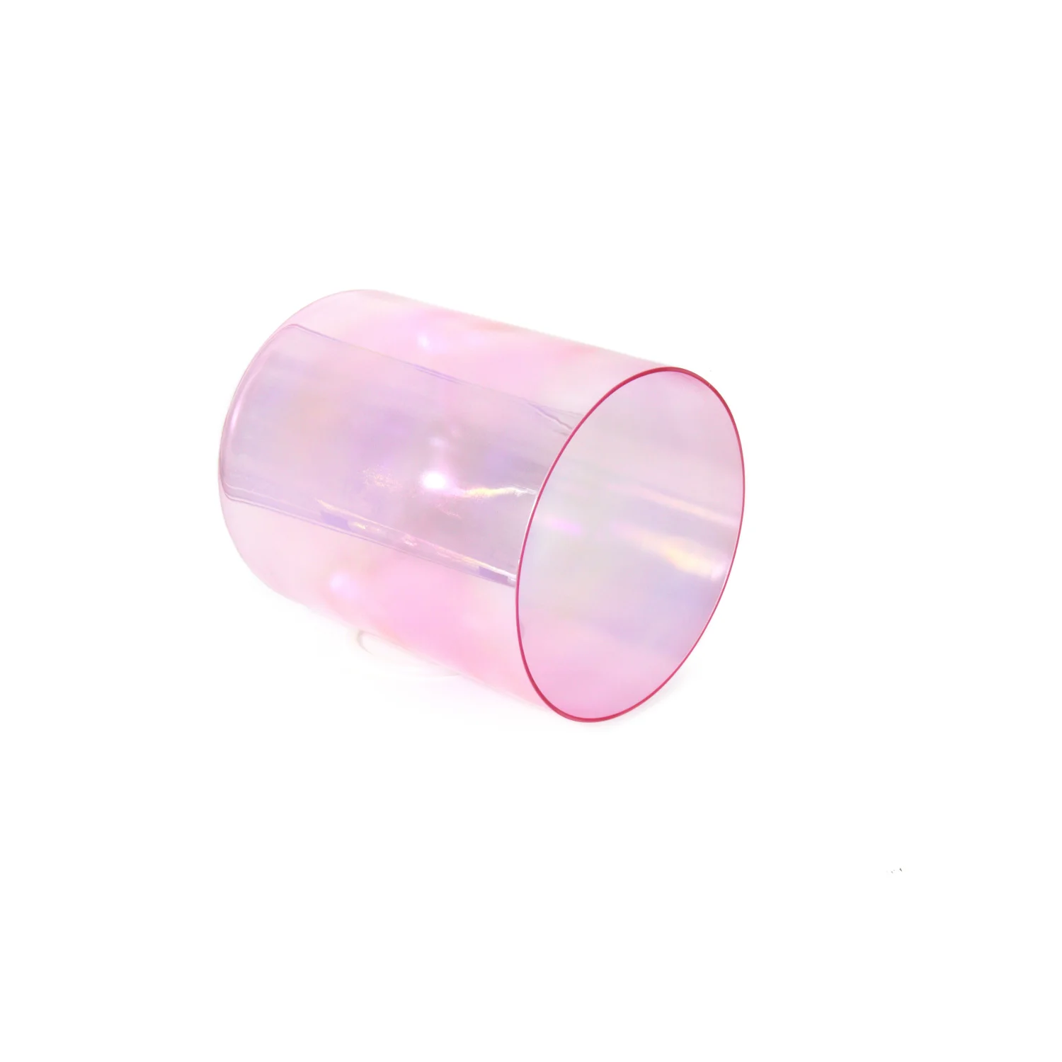 STAR LINKUP 432Hz Alchemy Crystal Singing Bowl Pink Aura Sound Bath Quartz Heart Chakra Balance Musical Instrument