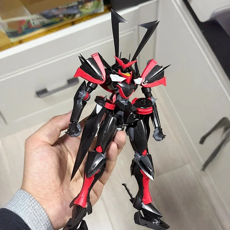 ABS MG 1/100 마수라오 수사노우 Gnx-U02x 조립 모델 키트 애니메이션 액션 피규어 로봇 스켈레톤 장난감 수집가용