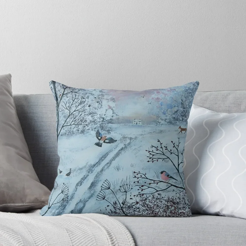 

A Cold Winter's Morning Throw Pillow sleeping pillows Rectangular Cushion Cover Cusions Cover pillow