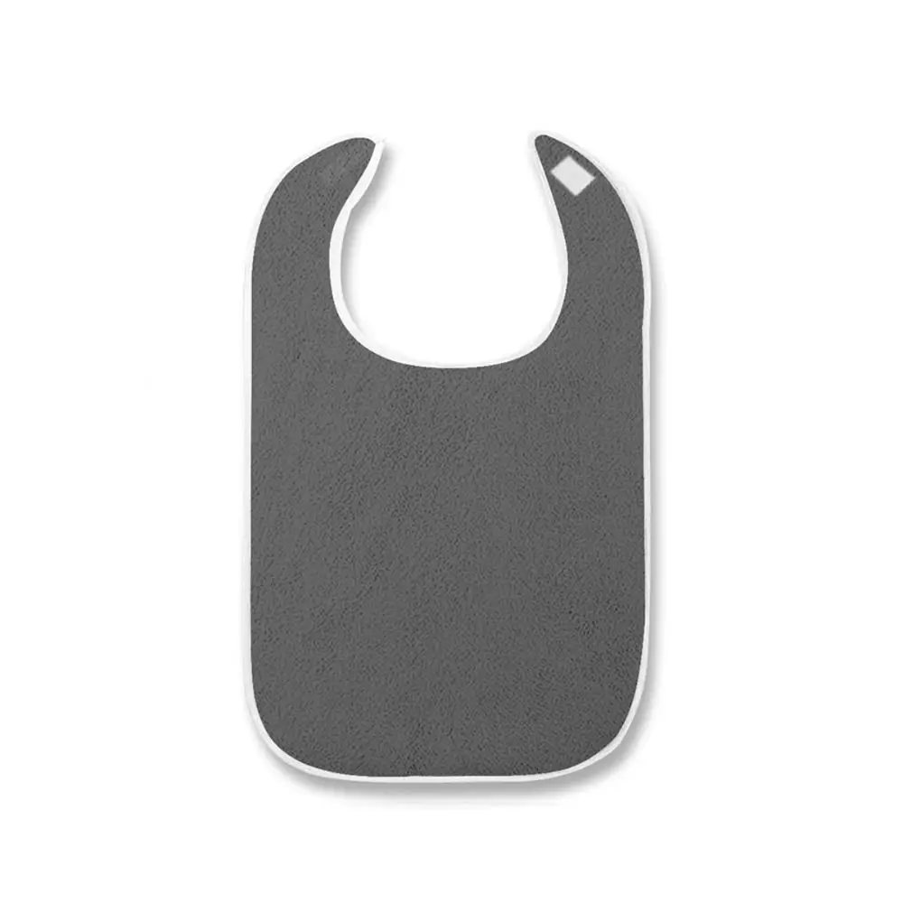 Adjustable Adult Bibs Stain Resistant Washable Elderly Bib Thicked Anti-oil Rice Pocket Bib a Mess-Free Diet