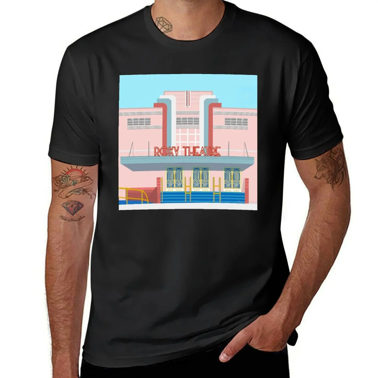 Nowra Roxy Cinema 2019 T-Shirt vintage clothes cute tops fruit of the loom mens t shirts