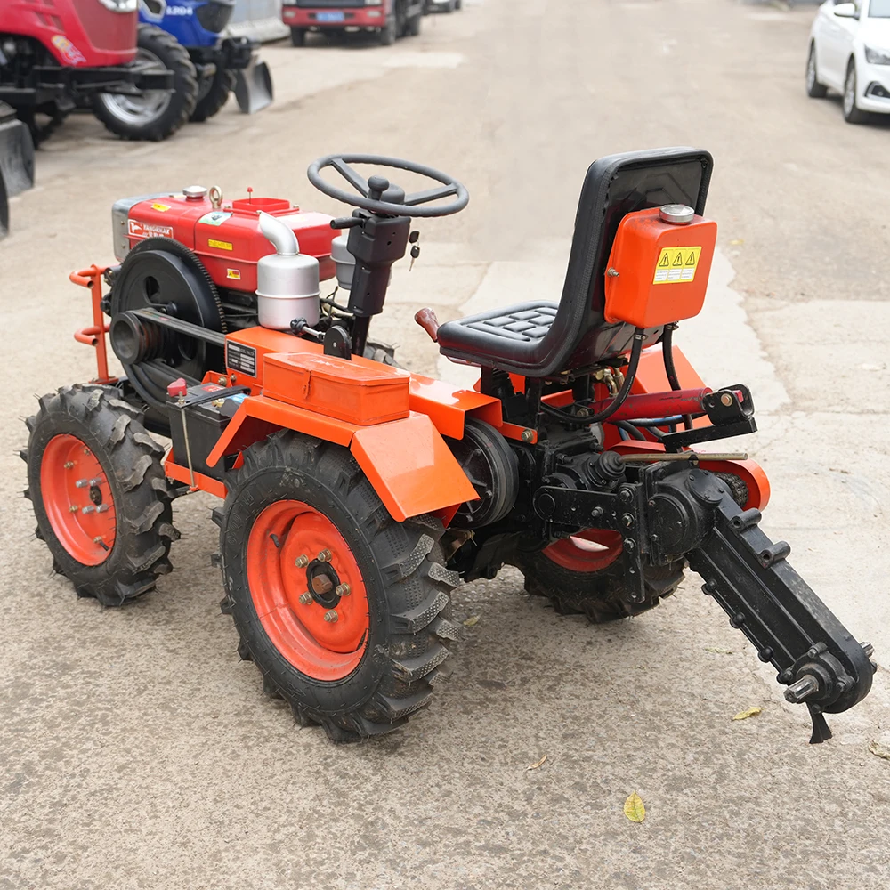 Bestpreis Landwirtschaftliche Räder Traktoren 18 PS Diesel-Rotationskrafttraktoren Multifunktionaler Federungstraktor Preis Anpassbar – Detail 3