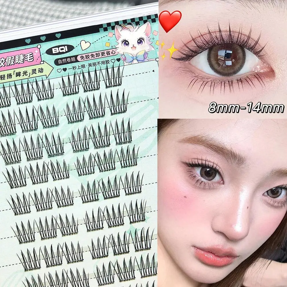 

Manga Lash Extenstions C Curl Press On Lash Clusters Volume Premades Eyelashes Eye Fox's Fans Winged Eyelash Makeups False I2E4